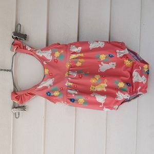 Disney hanna andersson girls swimsuit simba 18-24 months 1 pc bathing suit spf